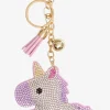 Nyckelring Enhörningsmotiv Glitter