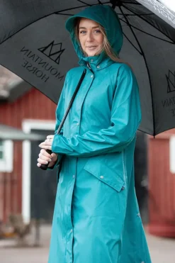 Regnkappa Mindy Teal Blue