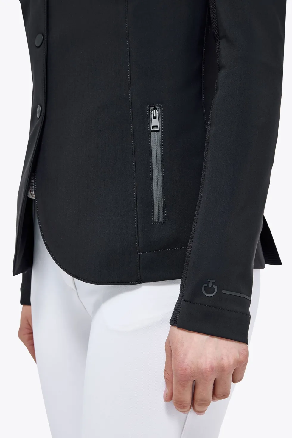 R-EVO Tech Zip Kavaj Svart