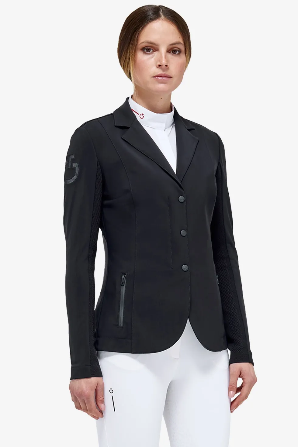 R-EVO Tech Zip Kavaj Svart