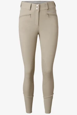 Ridbyxor Diana Knä Grip Taupe