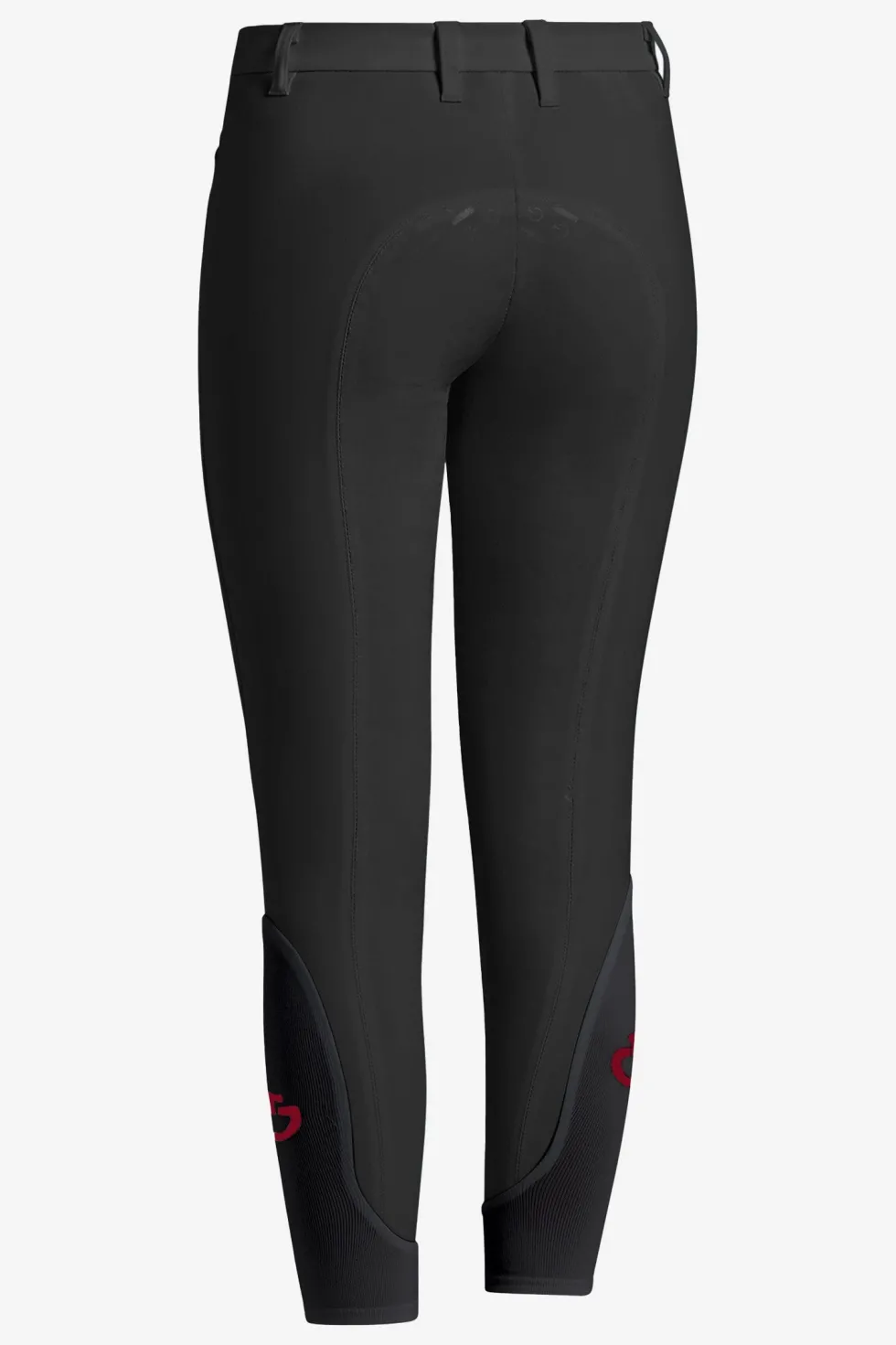 Ridbyxor Full Grip Junior Svart