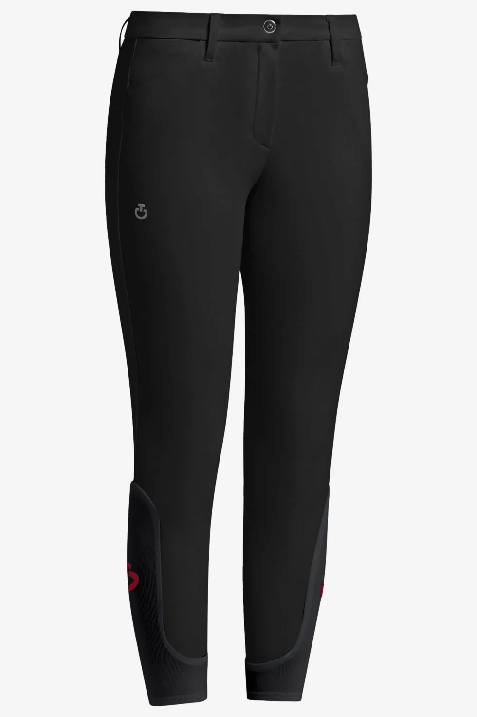 Ridbyxor Full Grip Junior Svart