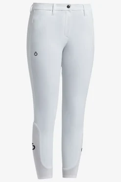 Ridbyxor Full Grip Junior Vit