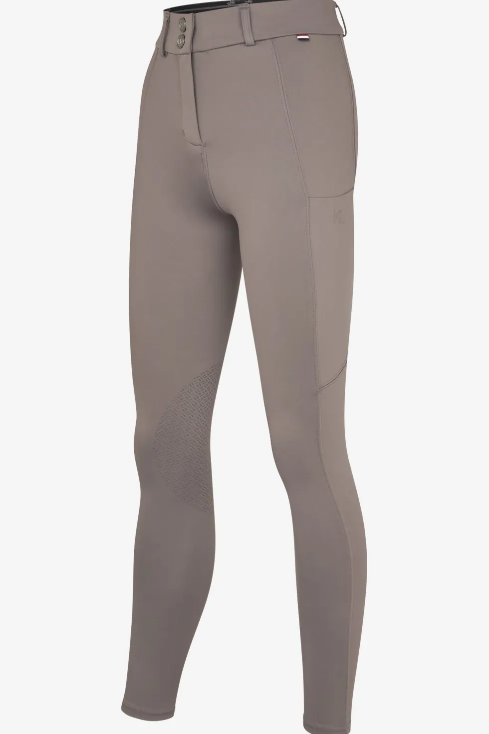 Ridbyxor KLKaya H Knä Grip Brown Iron