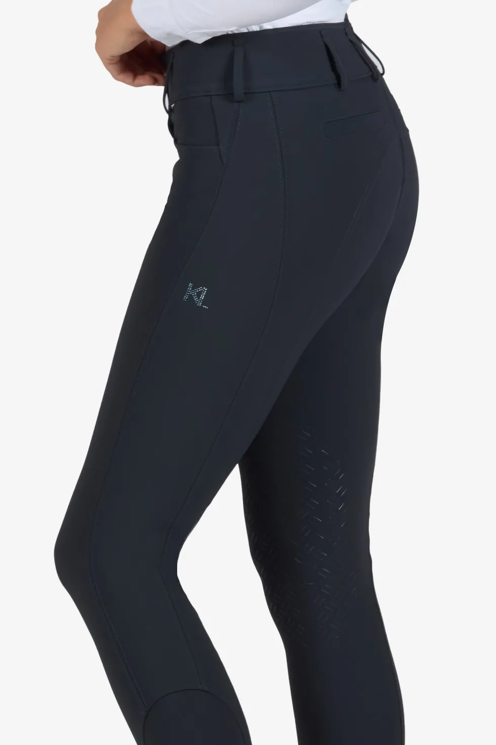 Ridbyxor KLkira H Knä Grip Navy