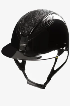 Ridhjälm Amelia Mips Crystal Svart