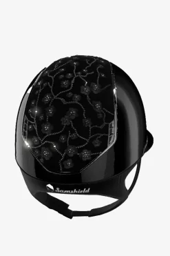 Ridhjälm 2.0 Glossy Miss Svart Cherry Blossom