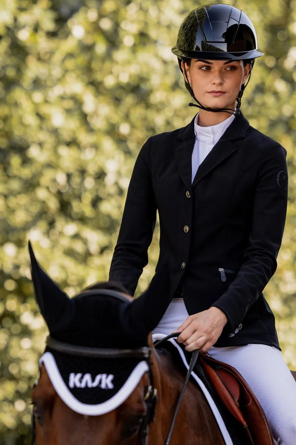 Ridhjälm Kooki Lady Shine Svart