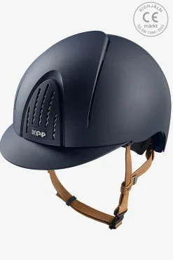 Ridhjälm Smart NOVA Matt Beige Strap Blå