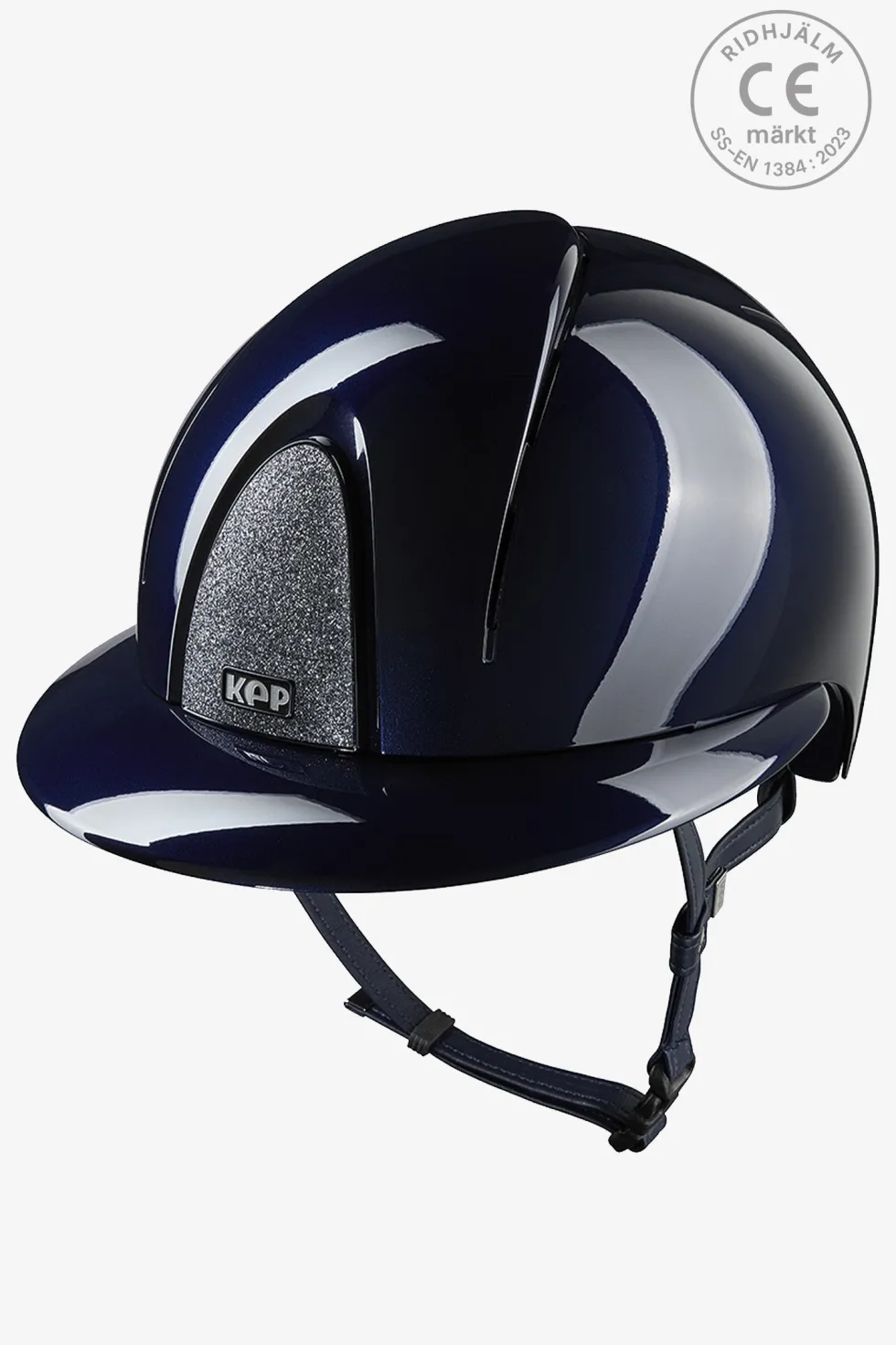 Ridhjälm Smart NOVA Metal Polish Star Polo Blå/Silver