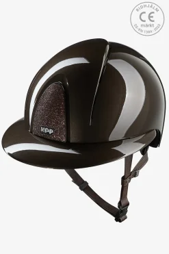 Ridhjälm Smart NOVA Metal Polish Star Polo Brun/Brun