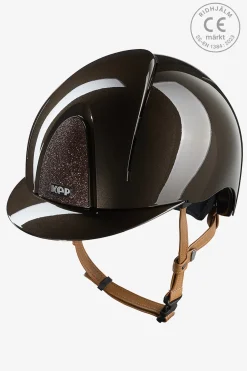 Ridhjälm Smart NOVA Metal Polish Star Beige strap Brun/Brun