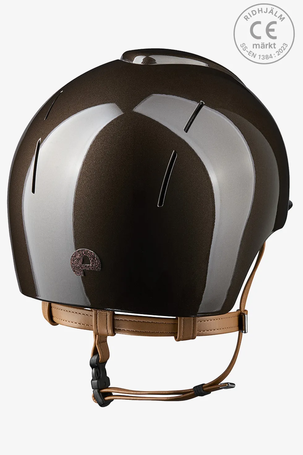 Ridhjälm Smart NOVA Metal Polish Star Beige strap Brun/Brun