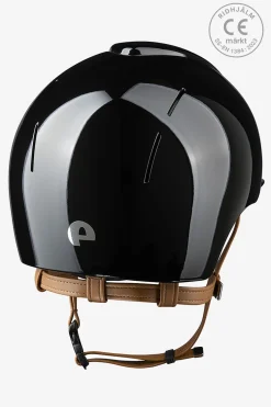 Ridhjälm Smart NOVA Metal Polish Beige Strap Svart