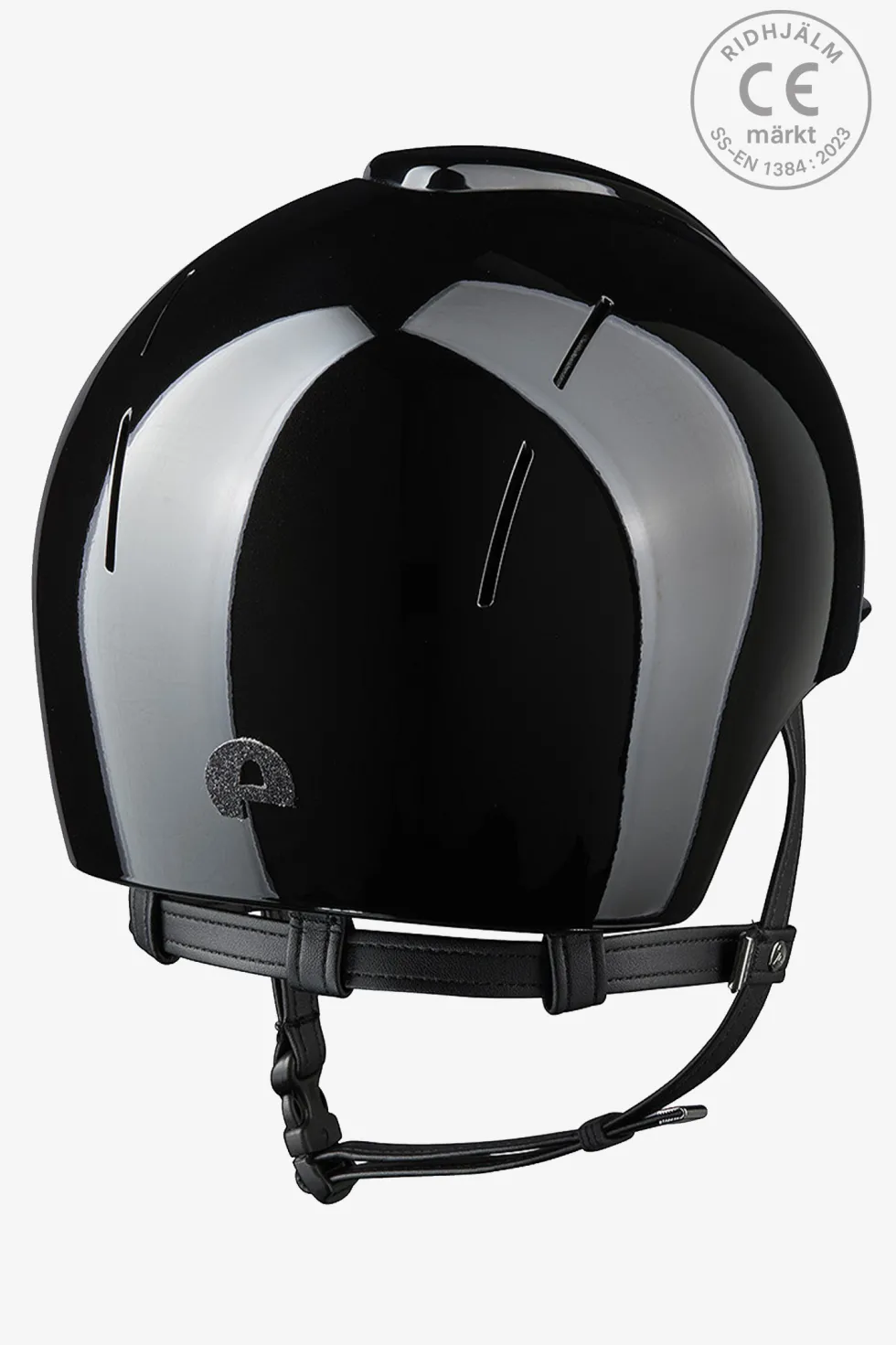 Ridhjälm Smart NOVA Metal Polish Star Svart/Svart