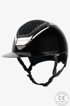 Ridhjälm Star Lady Pure Shine Svart/Silver In-Out Diamond