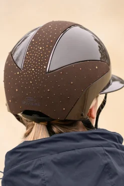Ridhjälm SWING H24 Lady Spark Brun Glossy