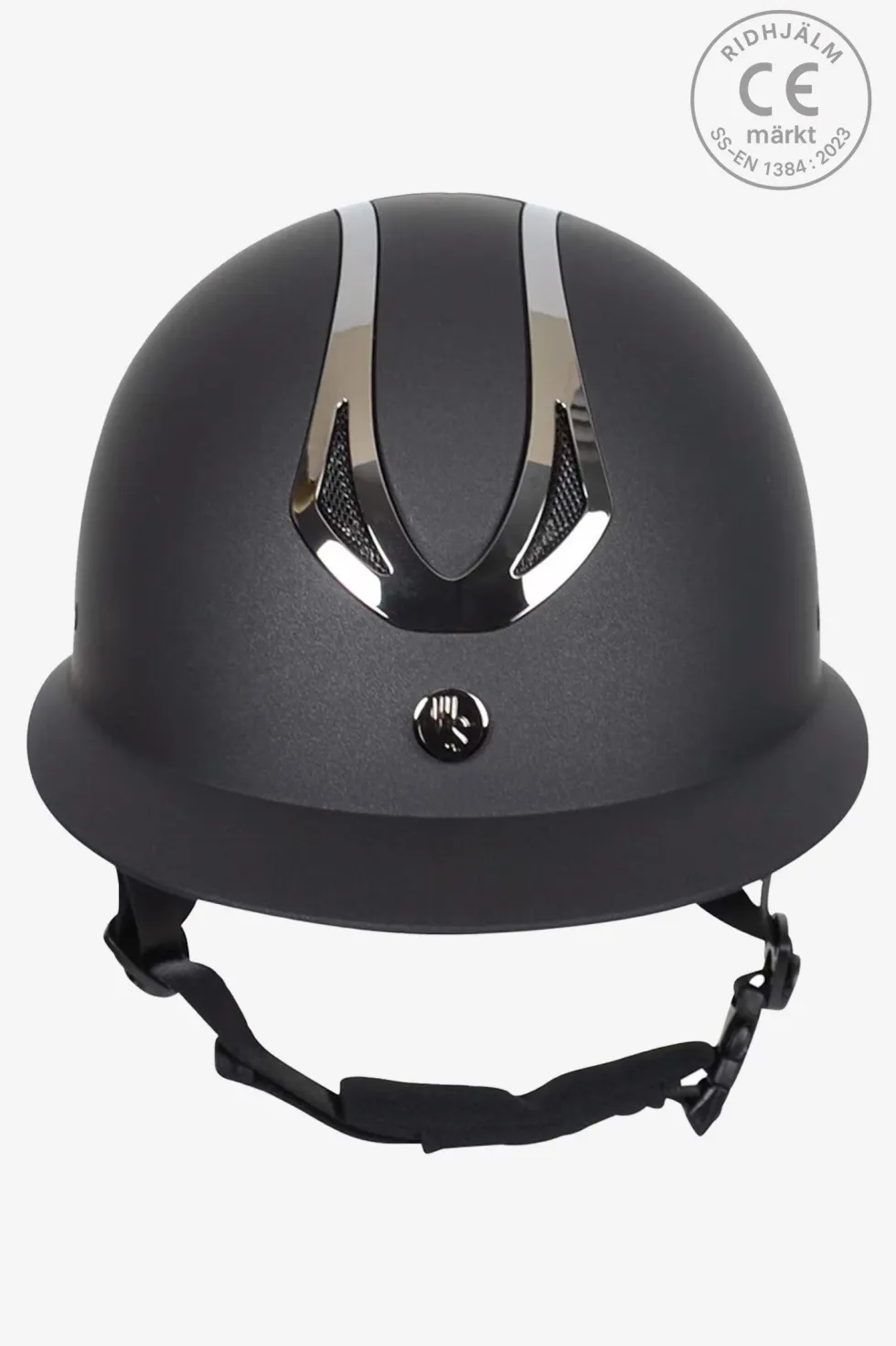 Ridhjälm Victory Svart/Chrome
