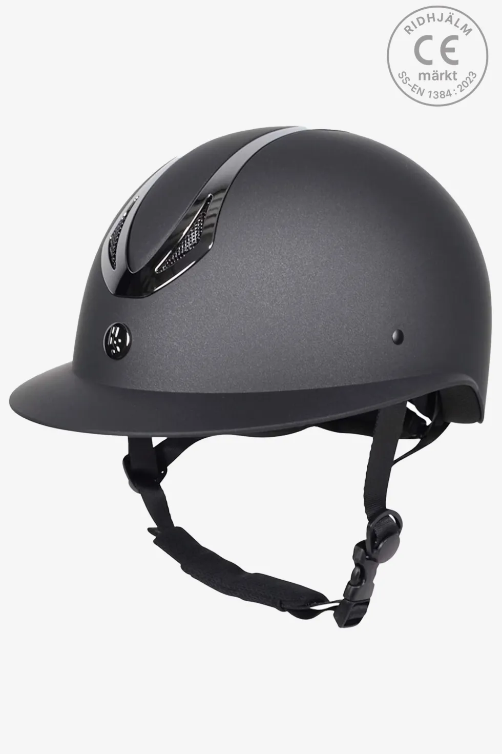 Ridhjälm Victory Svart/Chrome