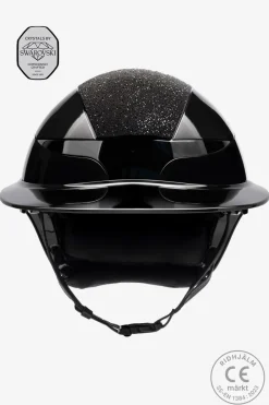 Ridhjälm Xanto Swarovski Top Glossy Svart