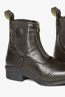 Ridskor Veganza Zip Brun