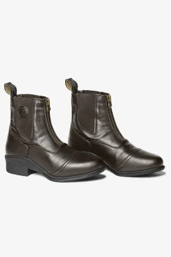 Ridskor Veganza Zip Brun