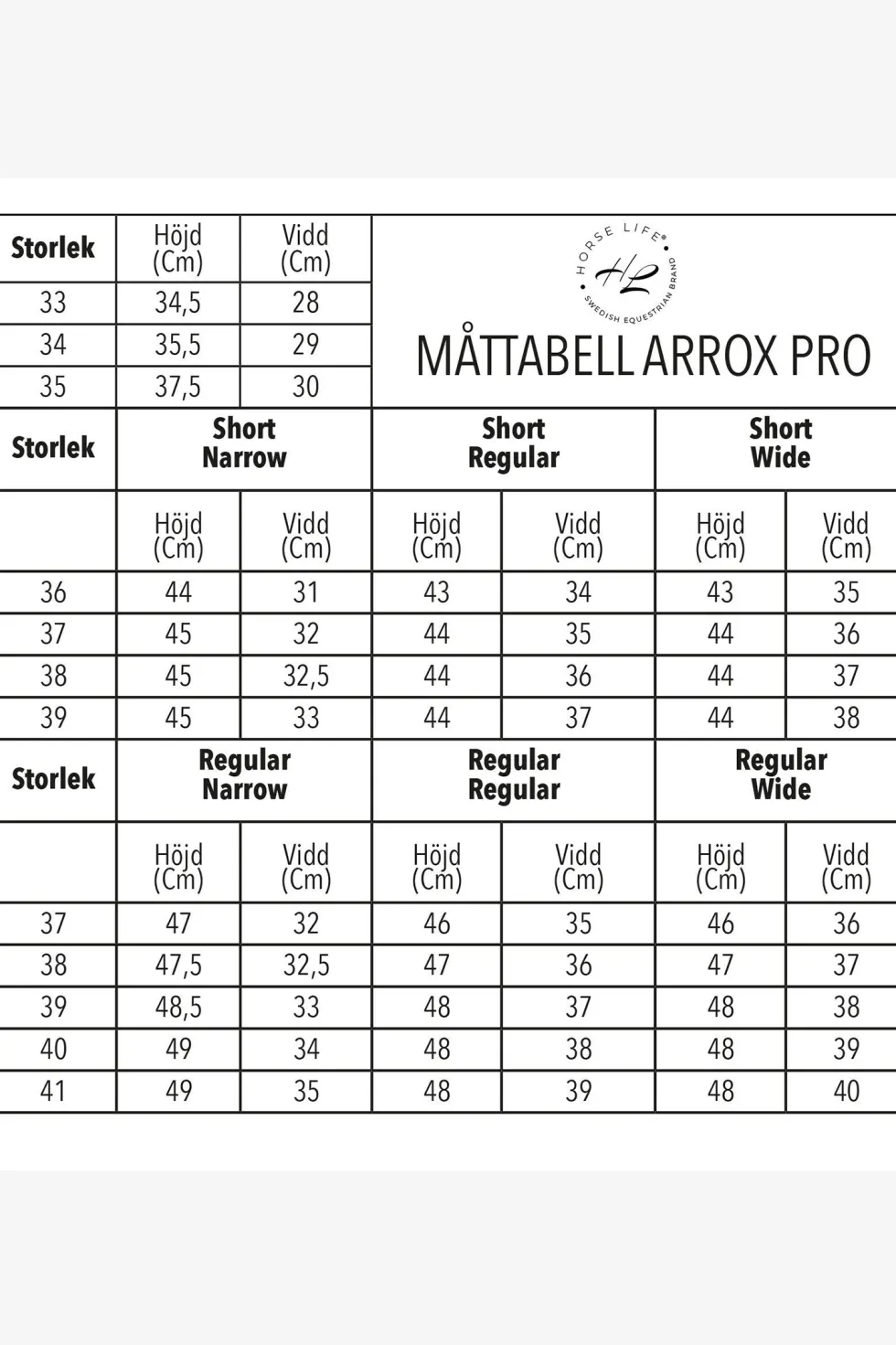 Ridstövlar Arrox Pro R/W