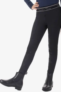 Ridtights Eden Junior Full Grip Svart