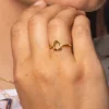 Ring Stigbygel Guld