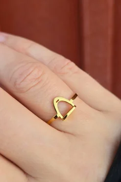 Ring Stigbygel Guld