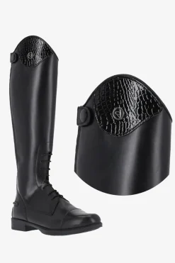 Romy Top Croco Svart