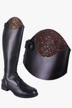 Romy Top Sparkle Brunglitter