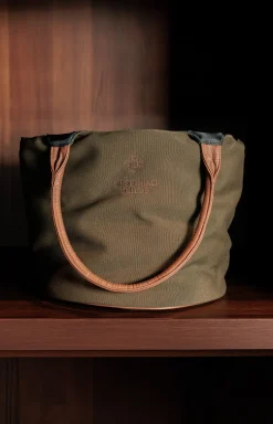 Ryktväska Canvas Khaki