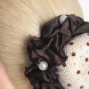 Satin Pearl Scrunchie