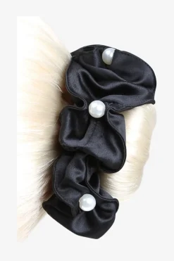 Satin Pearl Scrunchie