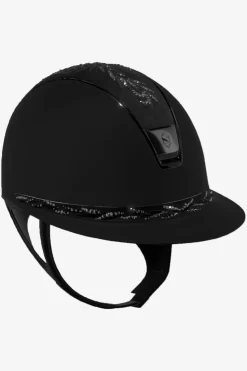 2.0 Shadowmatt Miss Shield Flower Swarovski Svart
