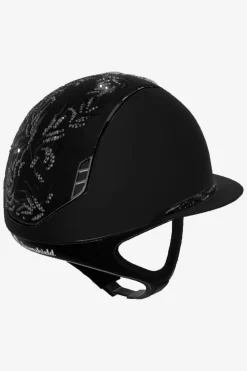 2.0 Shadowmatt Miss Shield Flower Swarovski Svart