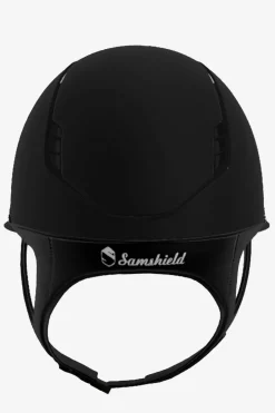 2.0 Shadowmatt Miss Shield Frontal Band Crystal Fabric + 5st Swarovski Matt Svart