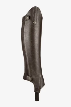 Shortchaps Läder Brun