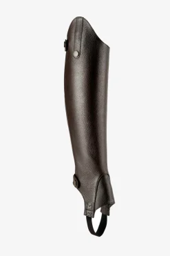 Shortchaps Läder Brun