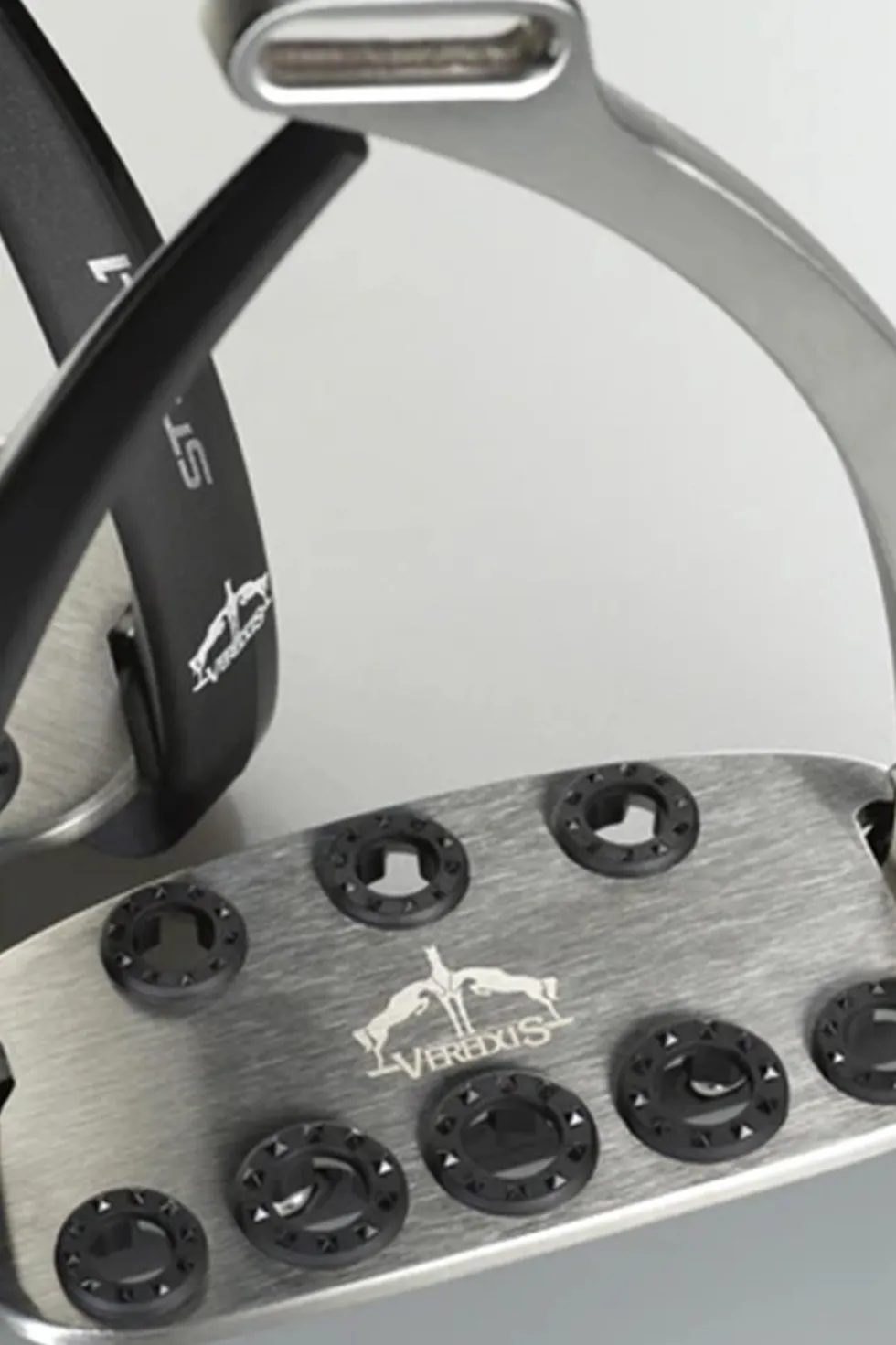 Säkerhetsstigbygel Steel1 Vita Svart/Silver