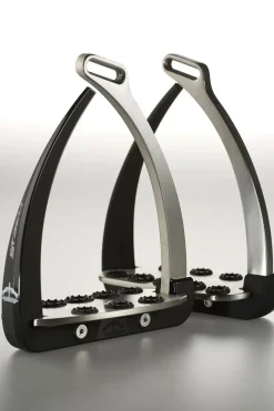 Säkerhetsstigbygel Steel1 Vita Svart/Silver