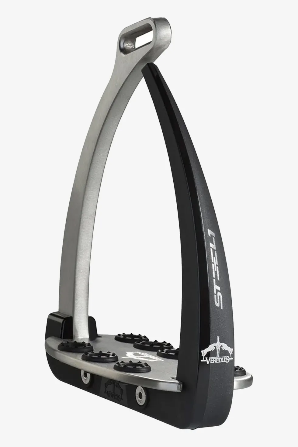 Säkerhetsstigbygel Steel1 Vita Svart/Silver