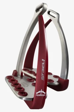 Säkerhetsstigbygel Steel1 Vita Bordeaux/Silver