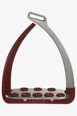 Säkerhetsstigbygel Steel1 Vita Bordeaux/Silver