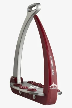 Säkerhetsstigbygel Steel1 Vita Bordeaux/Silver