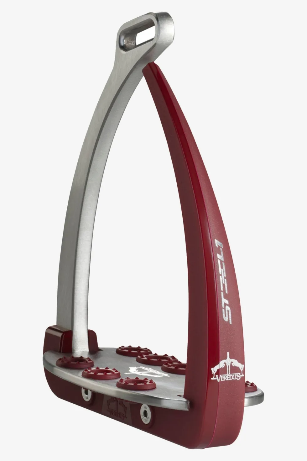 Säkerhetsstigbygel Steel1 Vita Bordeaux/Silver