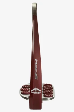 Säkerhetsstigbygel Steel1 Vita Bordeaux/Silver