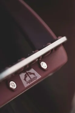 Säkerhetsstigbygel Steel1 Vita Bordeaux/Silver